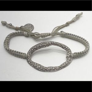 Jessica Simpson cord bracelet